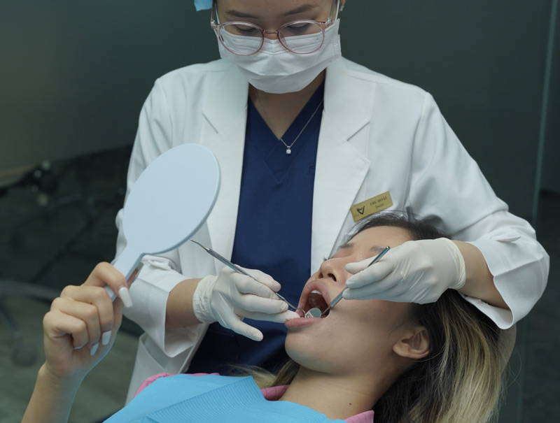 Người bệnh nên duy trì thói quen khám sức khỏe răng miệng định kỳ 6 tháng /1 lần.